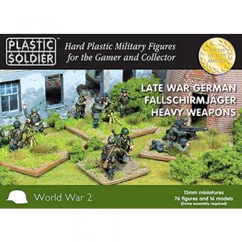 Plastic Soldier WW2015014 German Fallschirmjager Heavy Weapons