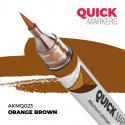 AK Interactive AKMQ023 QUICK MARKER - Orange Brown