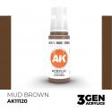 AK Interactive AK11120 AK 3GEN - Mud Brown