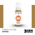 AK Interactive AK11122 AK 3GEN - Green Ochre
