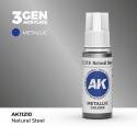 AK Interactive AK11210 AK 3GEN - Natural Steel - Metallic