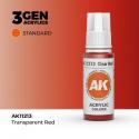 AK Interactive AK11213 AK 3GEN - Clear Red