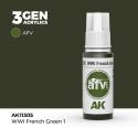 AK Interactive AK11305 AK 3GEN - WWI French Green 1