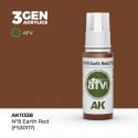 AK Interactive AK11338 AK 3GEN - No8 Earth Red FS 30117