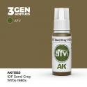AK Interactive AK11353 AK 3GEN - IDF Sand Grey 1970s-1980s