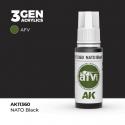 AK Interactive AK11360 AK 3GEN - NATO Black