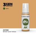 AK Interactive AK11362 AK 3GEN - British Sand Yellow