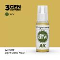 AK Interactive AK11377 AK 3GEN - Light Stone No 61