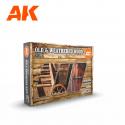 AK Interactive AK11673 Old & Weathered Wood Vol. 1