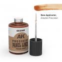 AK Interactive AK12105 Precision Panel Liner - Fresh Rust