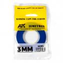 AK Interactive AK9183 Masking Tape for Curves 3mm