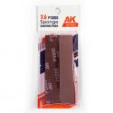 AK Interactive AK9555 Sanding Sponge P3000 x 6