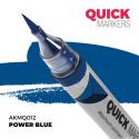 AK Interactive AKMQ012 QUICK MARKER - Power Blue