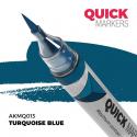 AK Interactive AKMQ013 QUICK MARKER - Turquoise Blue
