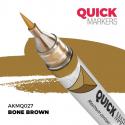 AK Interactive AKMQ027 QUICK MARKER - Bone Brown