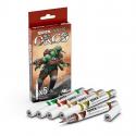 AK Interactive AKMQ106 QUICK MARKERS - Orcs