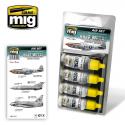 AMMO by Mig AMIG7216 Bare Metal Aircraft Colors