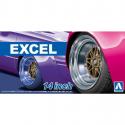 Aoshima 20299 14 Inch Excel Wheels