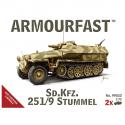 Armourfast 99032 Sd.Kfz. 251/9 Stummel x 2