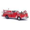 Busch 46032 LaFrance Pumper with Drivers