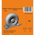 CMK 129-P48012 US Navy Wheel Chocks x 2