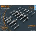 Clear Prop Models CPW7201 MiG-23 Weapon Set