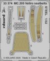 Eduard 33374 MC.205 Veltro Seatbelts - Italeri