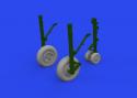 Eduard 648996 Gannet Wheels - Airfix