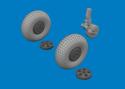 Eduard 672403 Mosquito Wheels - Tamiya