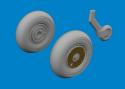Eduard 672407 Spitfire Mk. V Wheels - Tamiya