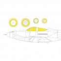 Eduard EX1067 P-39Q Masks - Arma Hobby