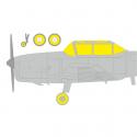 Eduard EX1086 Chipmunk T.20 TFace Masks - Airfix