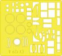 Eduard EX129 Lancaster Masks - Tamiya