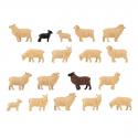 Faller 151917 Domestic Sheep x 18