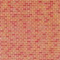 Faller 170608 Wall Card, Red Brick