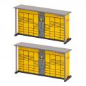 Faller 180281 DHL Pack Stations x 2