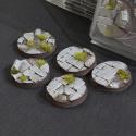 Gamers Grass GGB-TR40 Temple Bases Round 40mm x 5