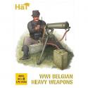 HaT 8291 Belgian Heavy Weapons x 24