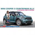 Hasegawa 52359 Mini Cooper S Countryman with Figure