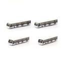 Herpa 533706 Airport Buses x 4