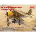 ICM 32025 CR. 42 Falco with Italian Pilots