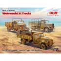 ICM DS3507 Wehrmacht 3t Trucks