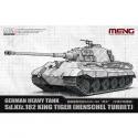 Meng Model 72-011 Sd.Kfz. 182 King Tiger