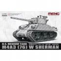 Meng Model 72-019 M4A3 76(W) Sherman