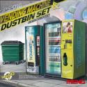 Meng Model SPS-018 Vending Machine and Dustbin Set
