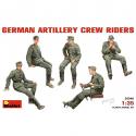 MiniArt 35040 German Artillery Crew Riders x 5
