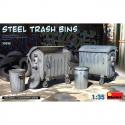 MiniArt 35636 Steel Trash Bins