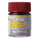 Mr. Hobby GX-102 Mr. Clear Color - GX Clear Red
