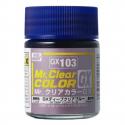 Mr. Hobby GX-103 Mr. Clear Color - GX Clear Blue