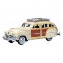 Oxford Diecast 87CB42003 Chrysler T and C Woody Wagon 1942
